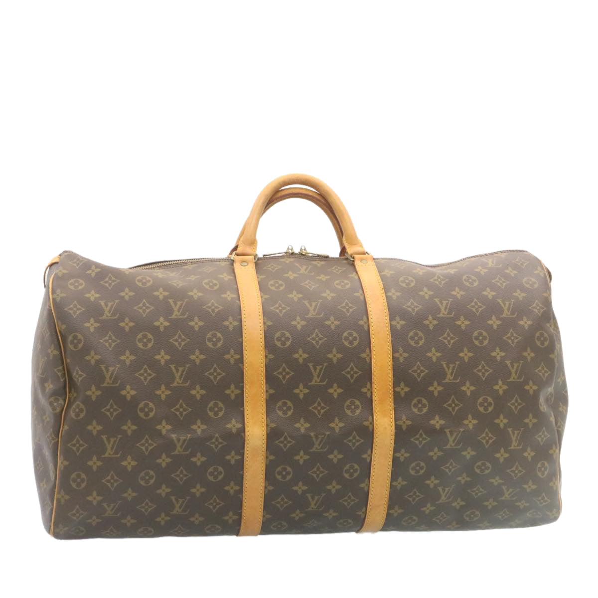LOUIS VUITTON Monogram Keepall 60 Boston Bag M41422 LV ki1264