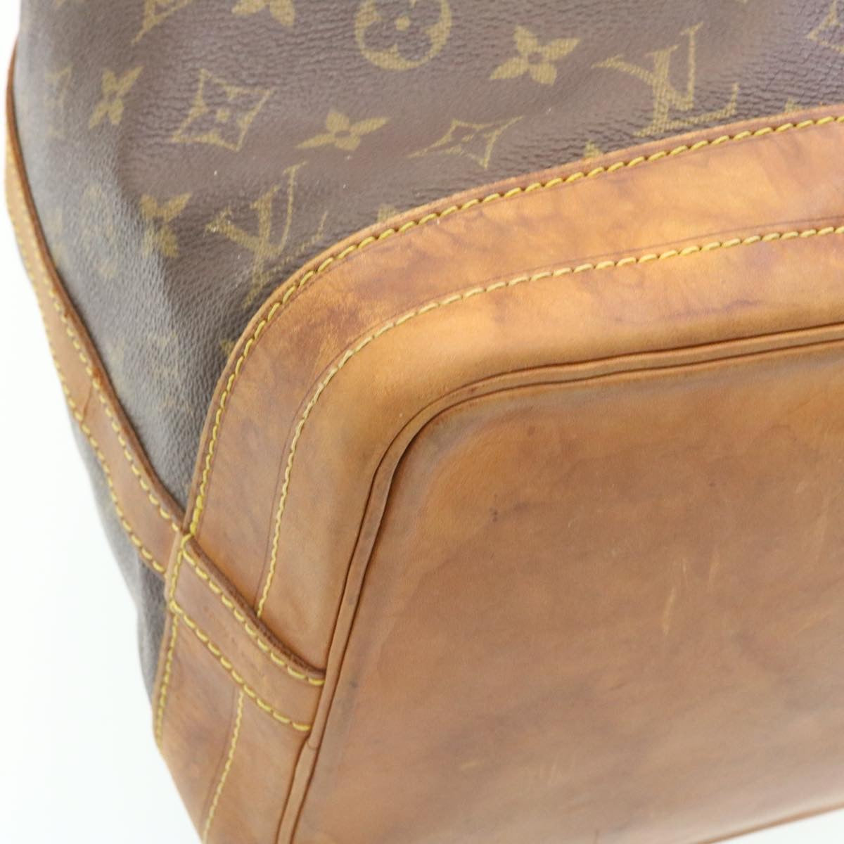 LOUIS VUITTON Monogram Noe Shoulder Bag M42224 LV ki1276