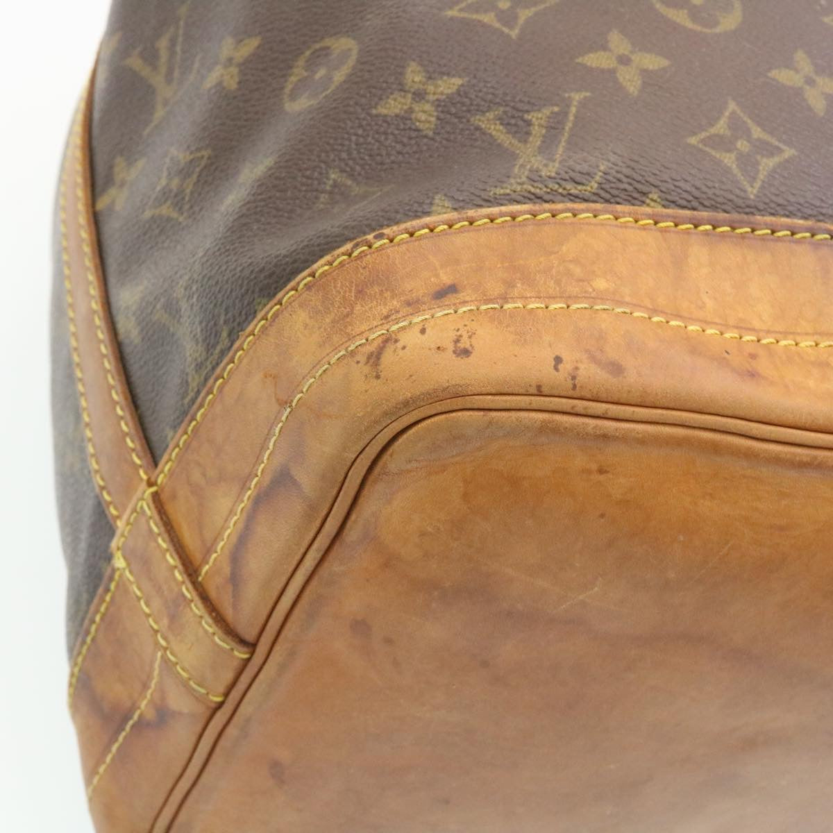 LOUIS VUITTON Monogram Noe Shoulder Bag M42224 LV ki1276