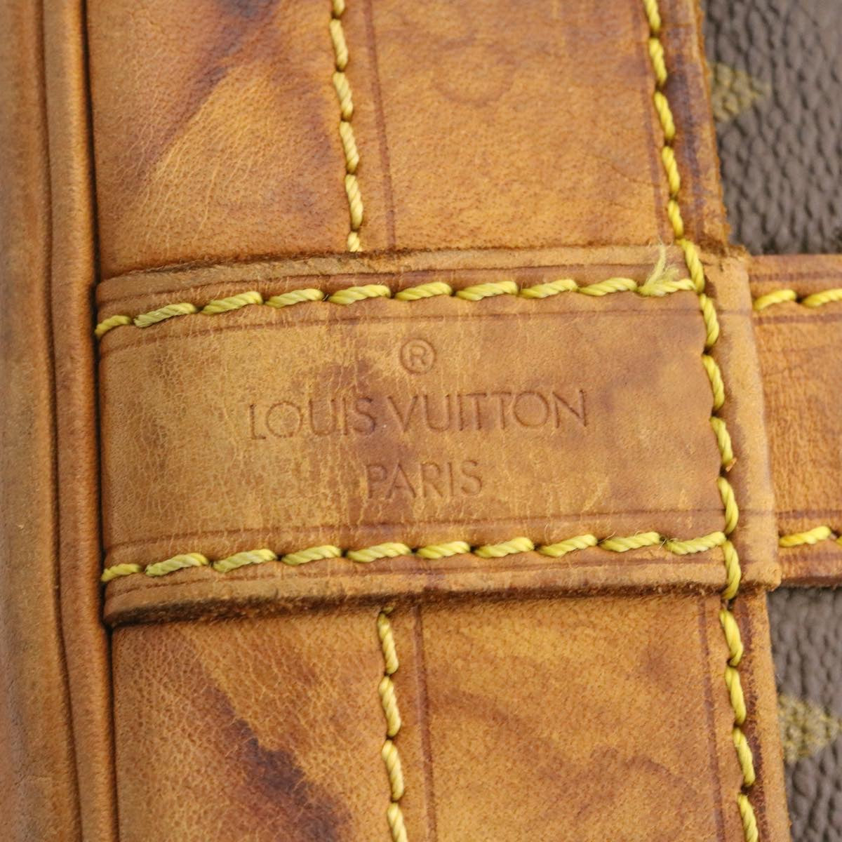 LOUIS VUITTON Monogram Noe Shoulder Bag M42224 LV ki1276