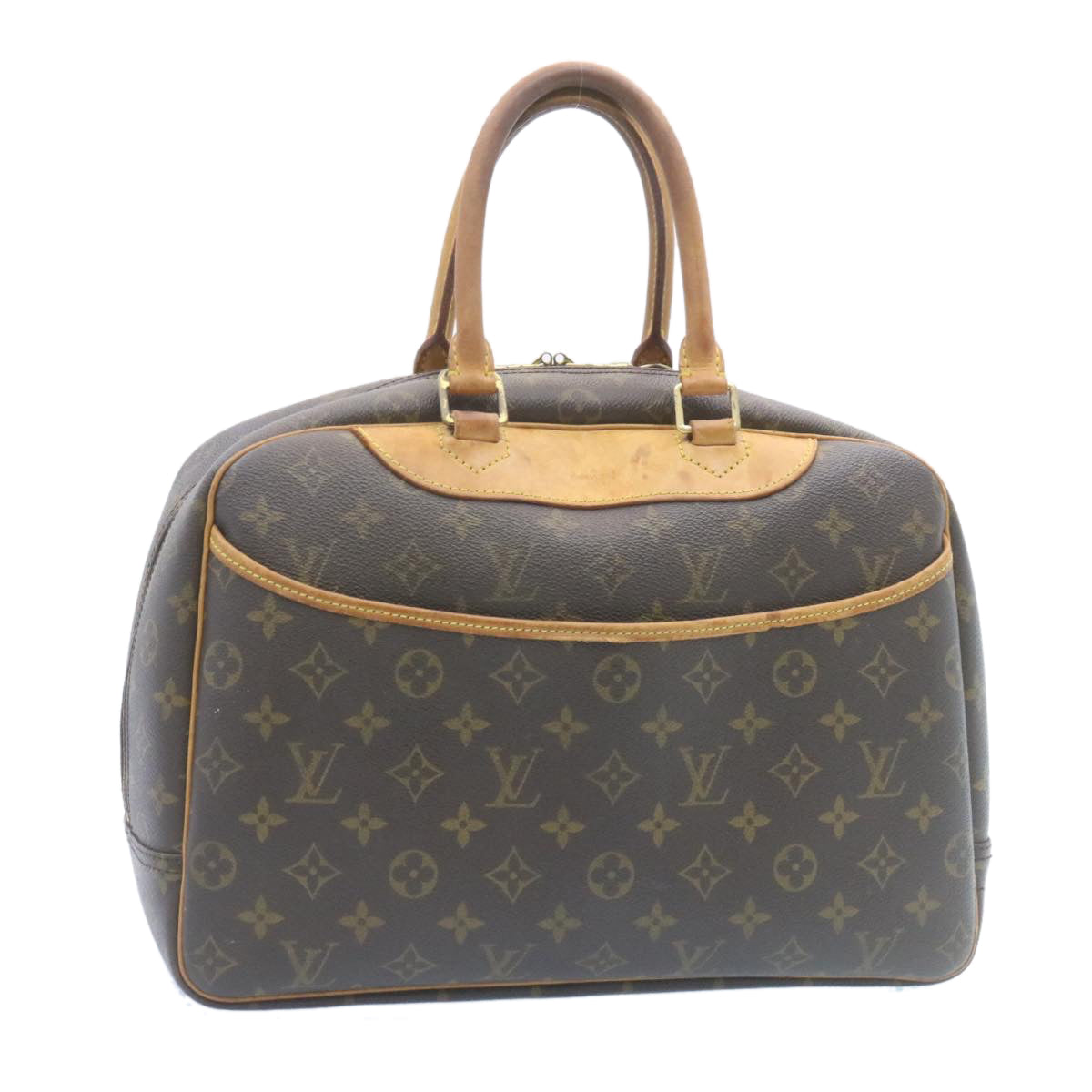 LOUIS VUITTON Monogram Deauville Hand Bag M47270 LV ki1287