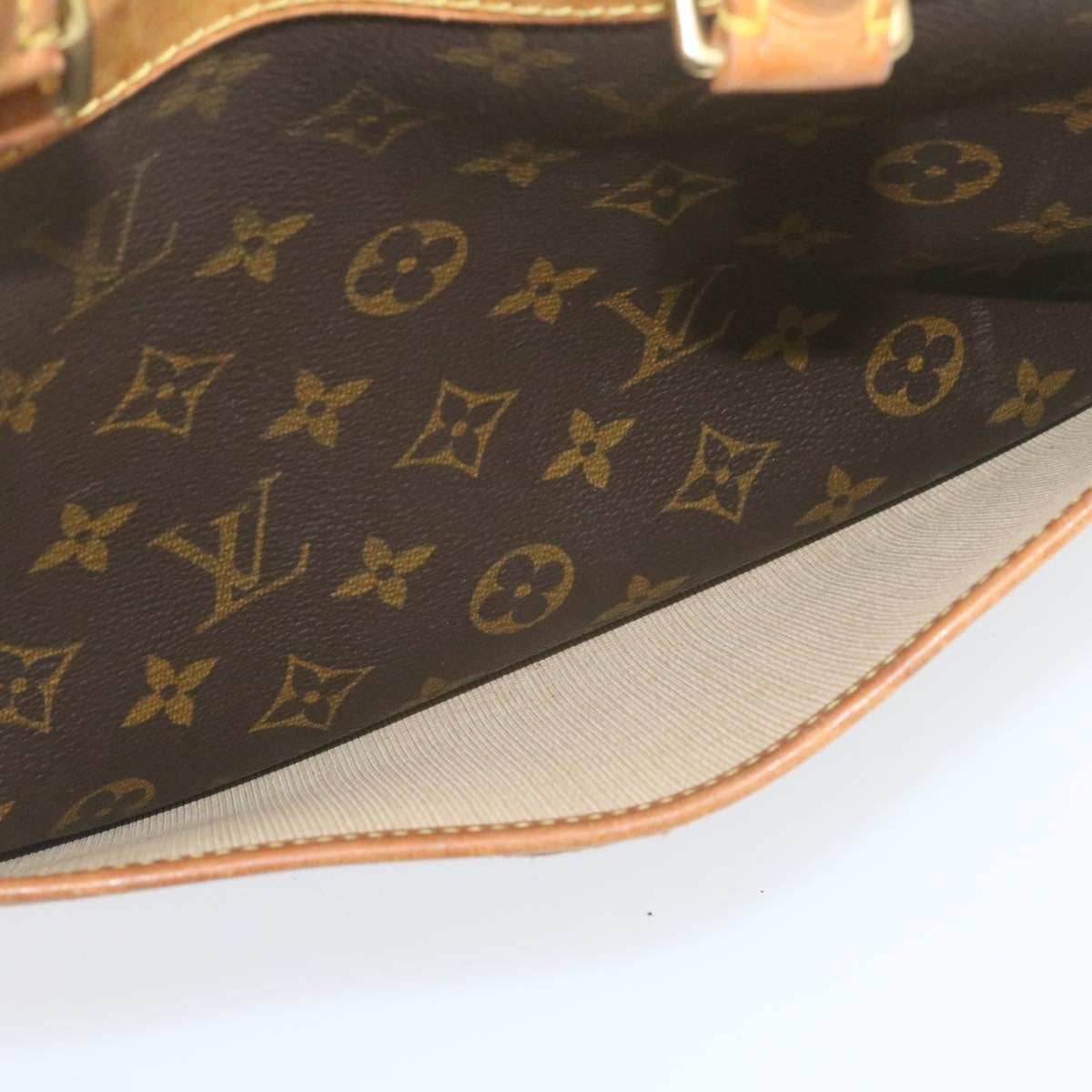 LOUIS VUITTON Monogram Deauville Hand Bag M47270 LV ki1287