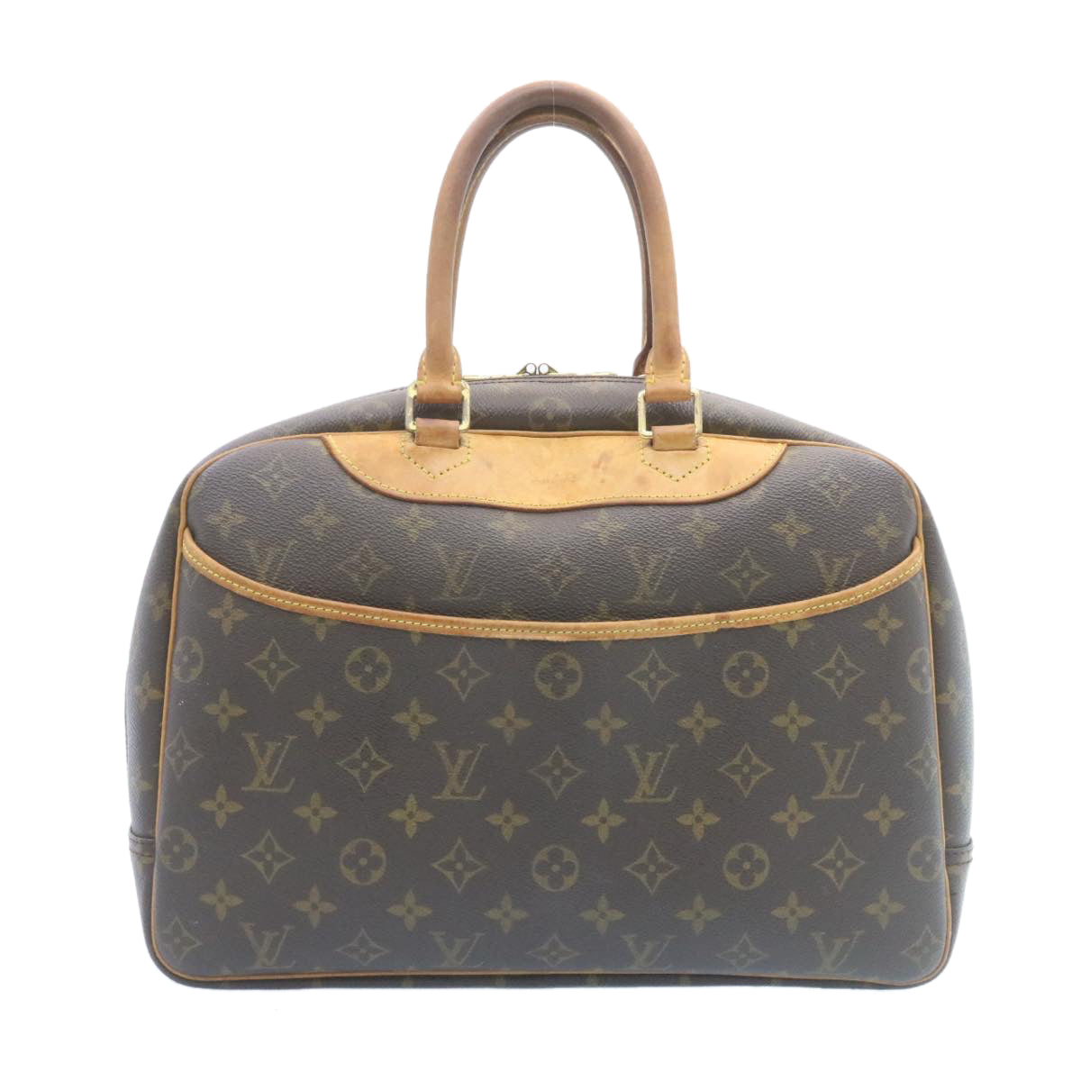 LOUIS VUITTON Monogram Deauville Hand Bag M47270 LV ki1287
