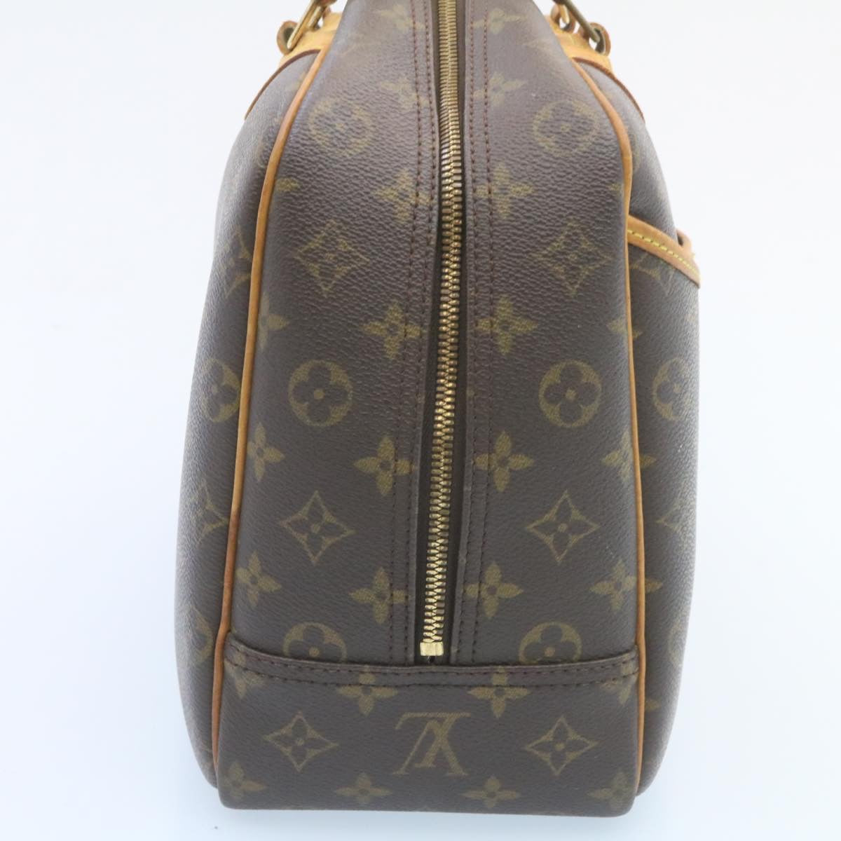 LOUIS VUITTON Monogram Deauville Hand Bag M47270 LV ki1287