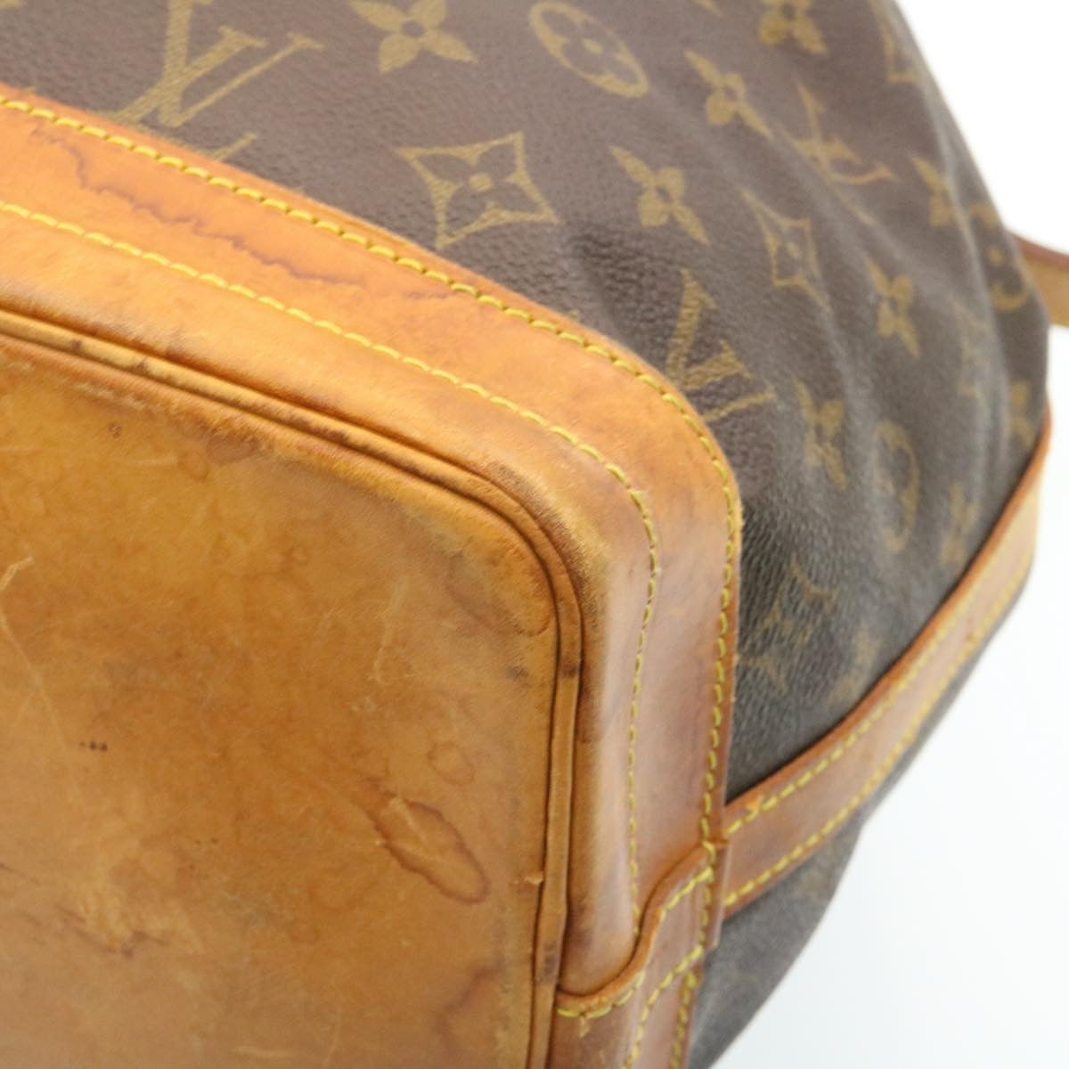 LOUIS VUITTON Monogram Noe Shoulder Bag M42224 LV ki1327
