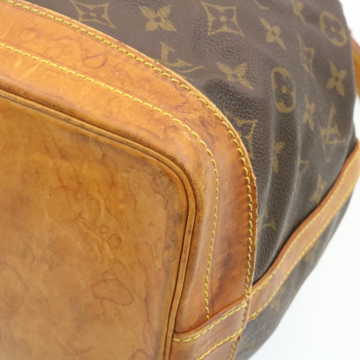 LOUIS VUITTON Monogram Noe Shoulder Bag M42224 LV ki1327