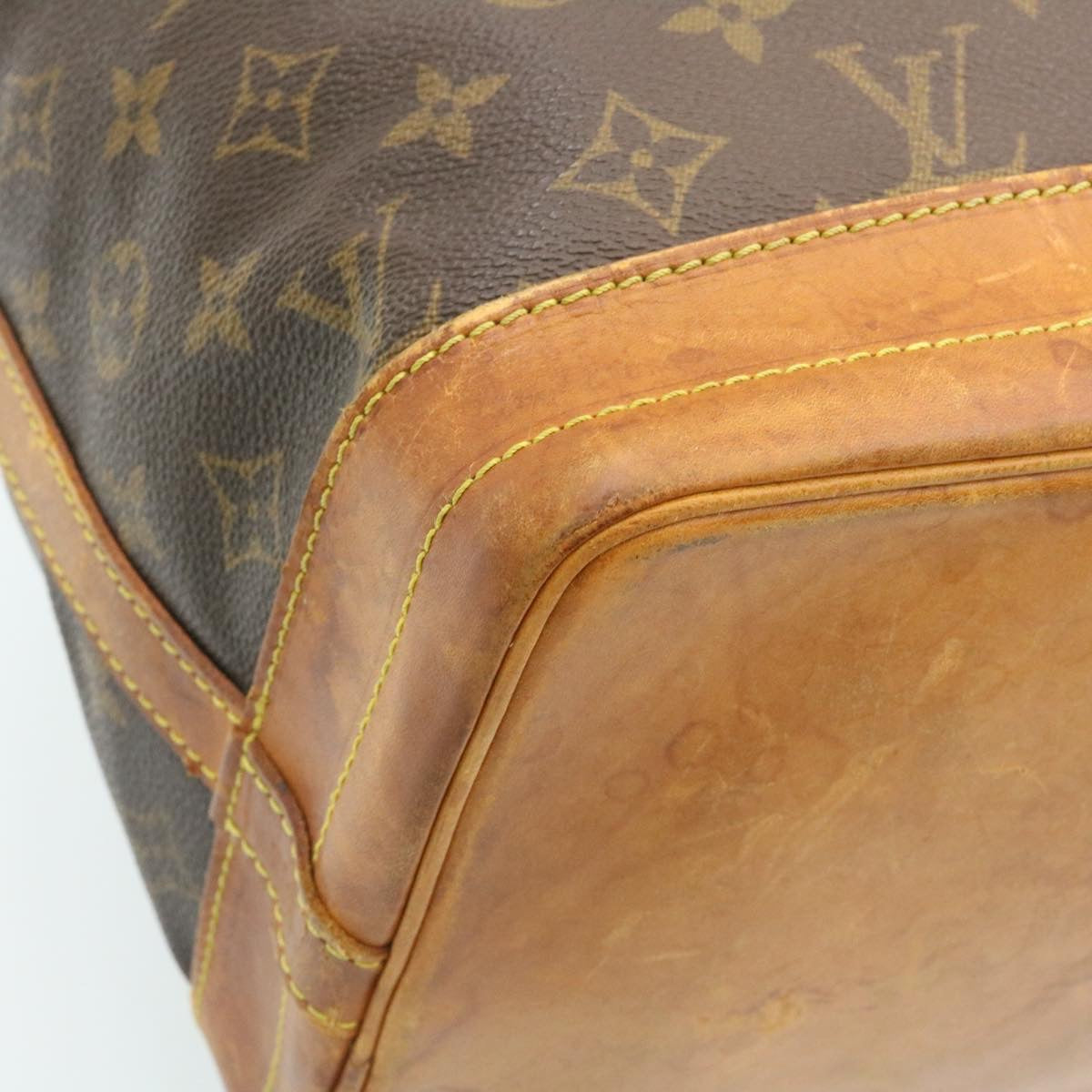 LOUIS VUITTON Monogram Noe Shoulder Bag M42224 LV ki1327