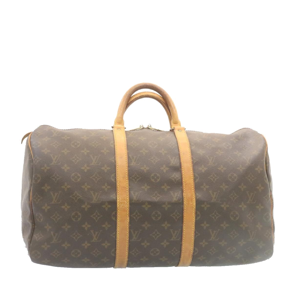 LOUIS VUITTON Monogram Keepall 50 Boston Bag M41426 LV ki1376