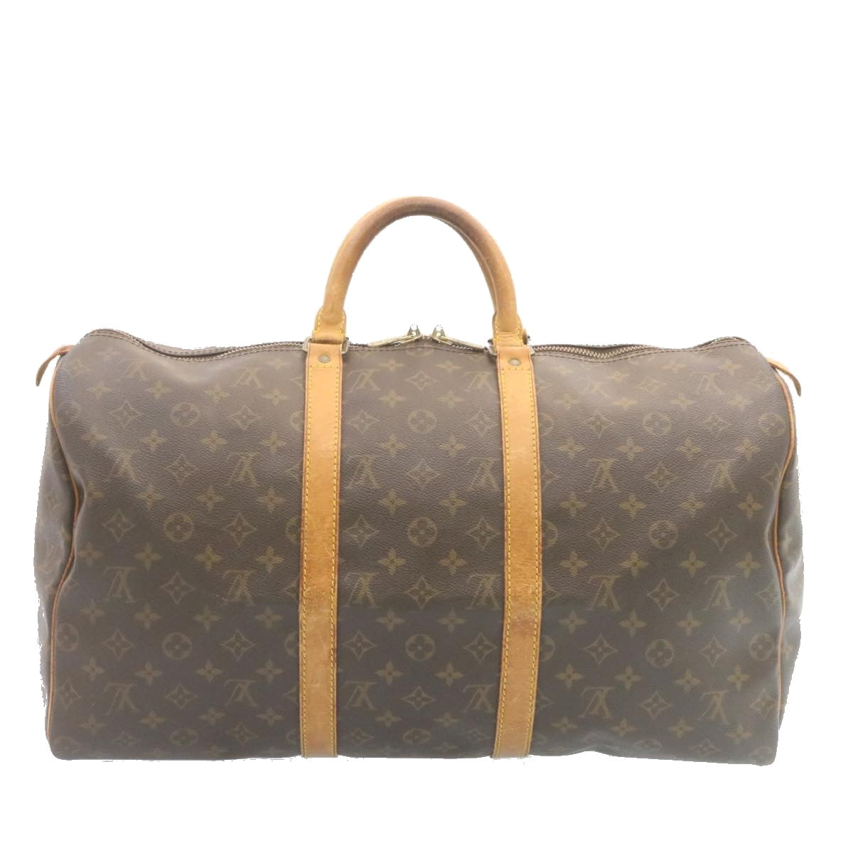 LOUIS VUITTON Monogram Keepall 50 Boston Bag M41426 LV ki1376