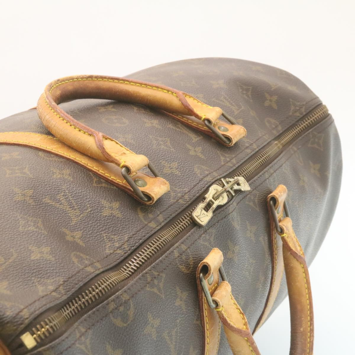 LOUIS VUITTON Monogram Keepall 50 Boston Bag M41426 LV ki1376