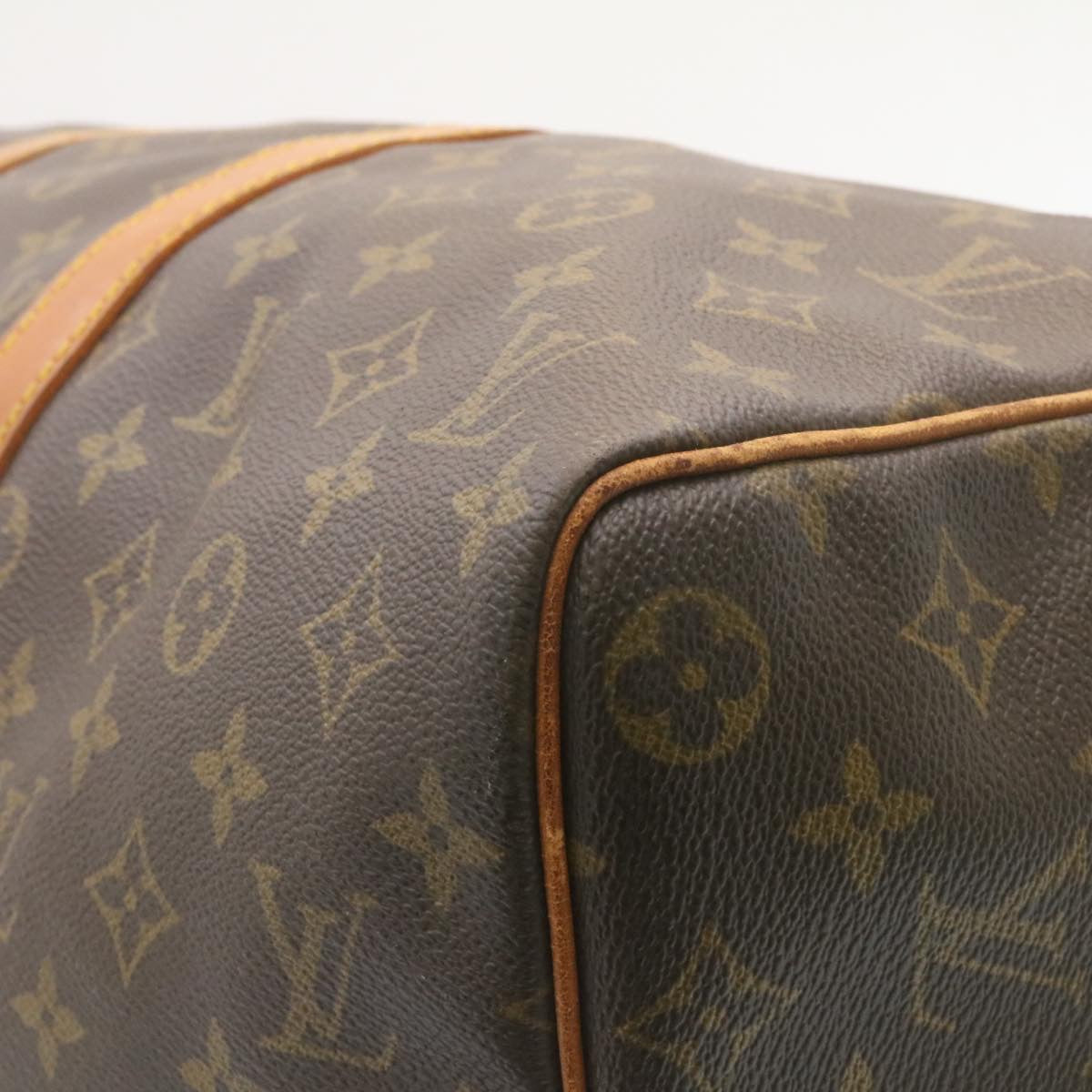 LOUIS VUITTON Monogram Keepall 45 Boston Bag M41428 LV ki1423