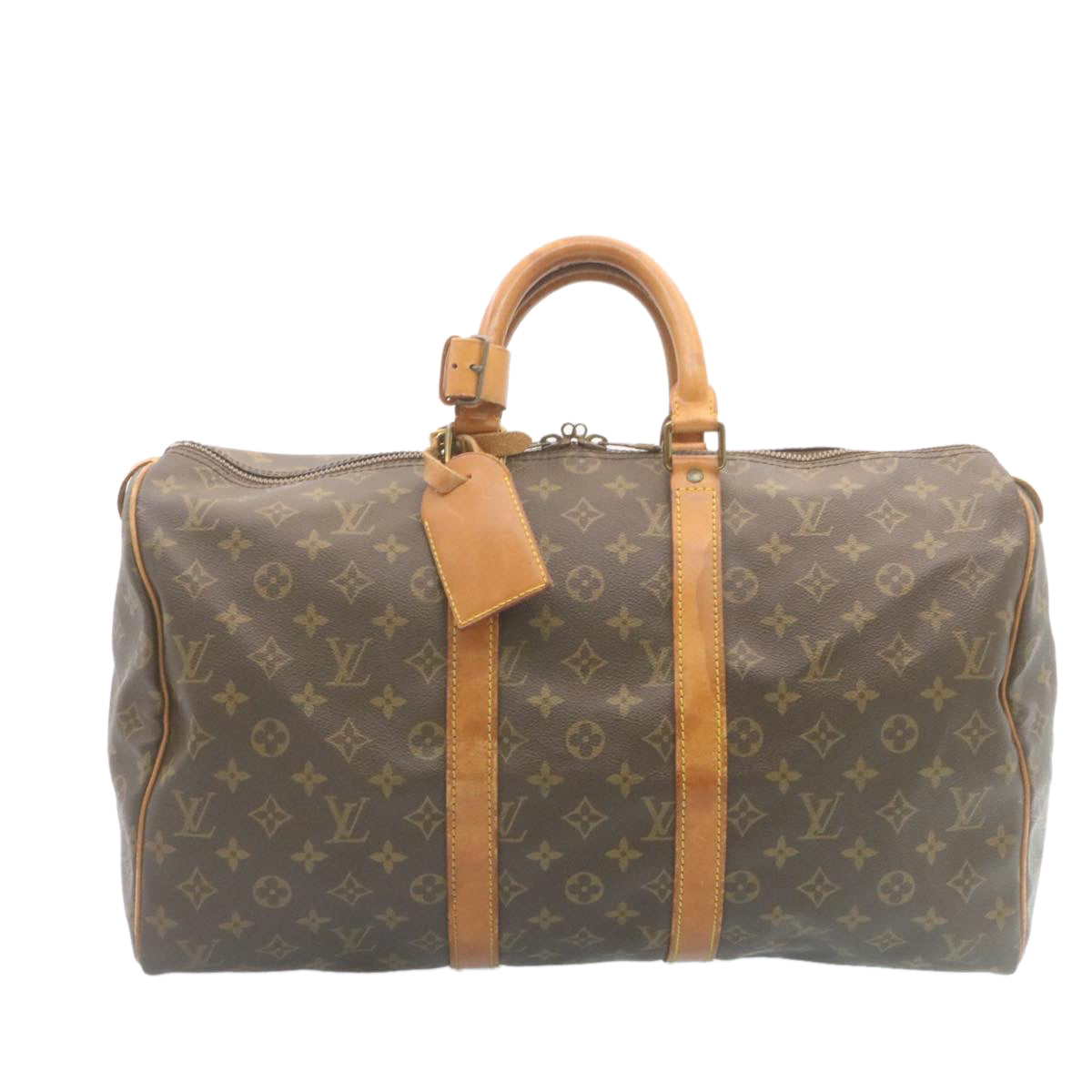 LOUIS VUITTON Monogram Keepall 45 Boston Bag M41428 LV ki1423