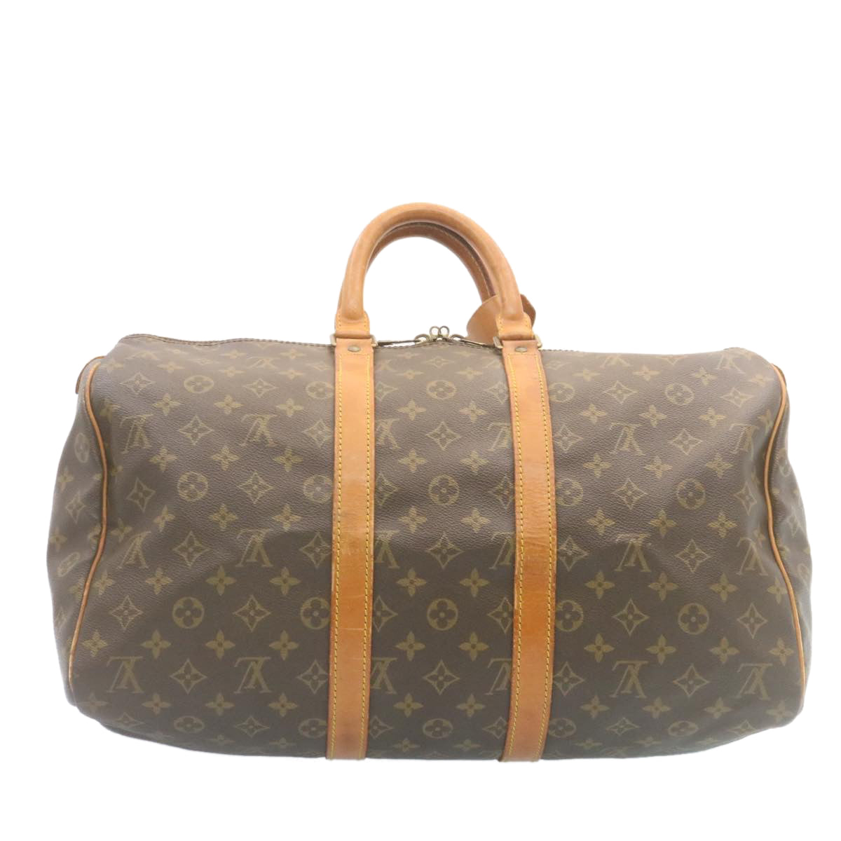 LOUIS VUITTON Monogram Keepall 45 Boston Bag M41428 LV ki1423
