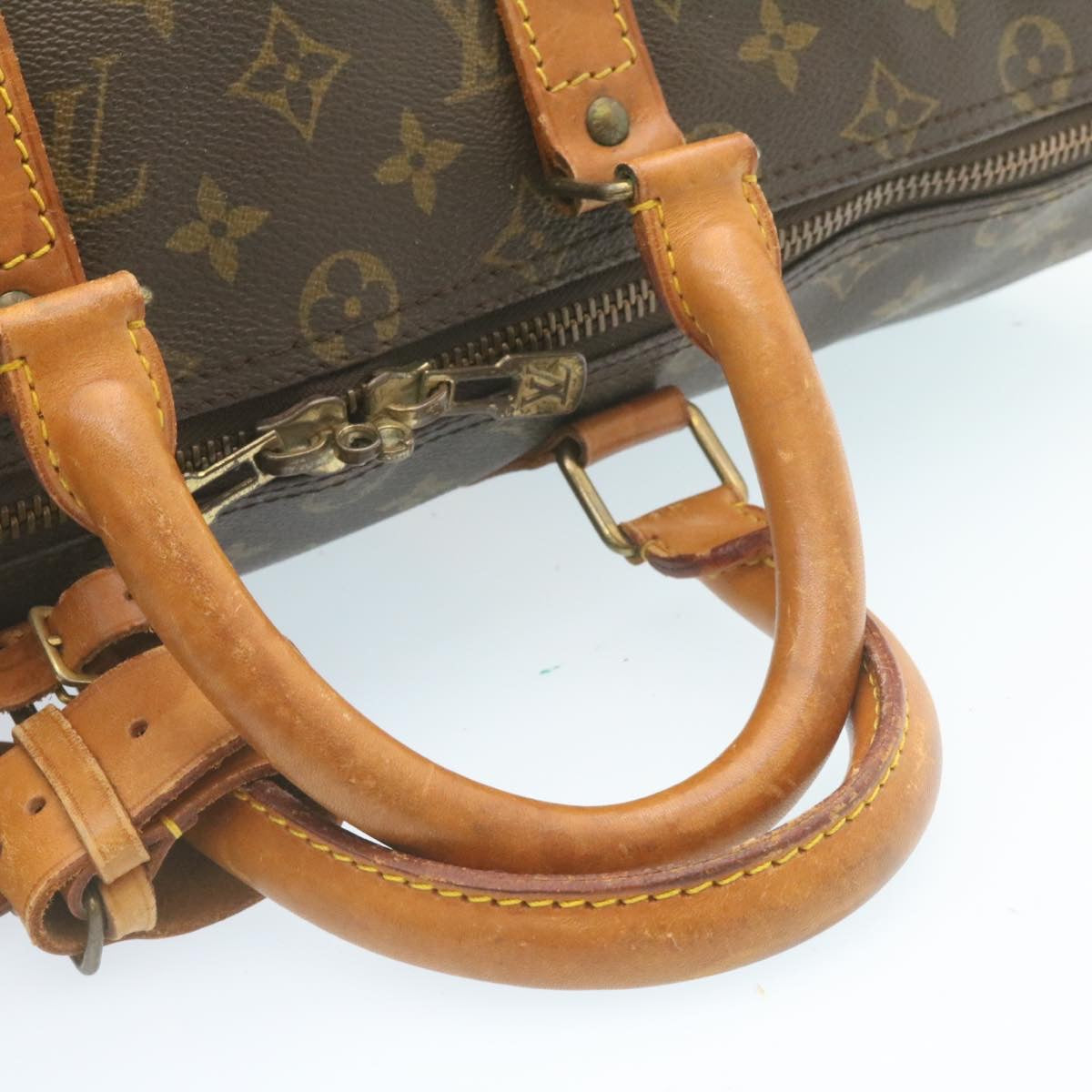 LOUIS VUITTON Monogram Keepall 45 Boston Bag M41428 LV ki1423