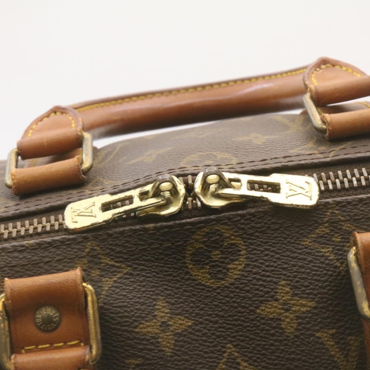 LOUIS VUITTON Monogram Keepall 45 Boston Bag M41428 LV ki1492