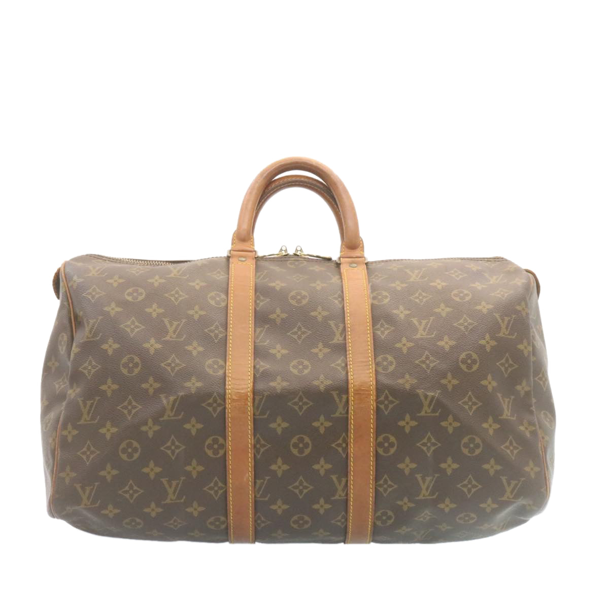 LOUIS VUITTON Monogram Keepall 45 Boston Bag M41428 LV ki1492