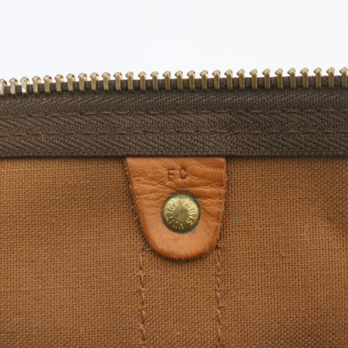 LOUIS VUITTON Monogram Keepall 45 Boston Bag M41428 LV ki1492