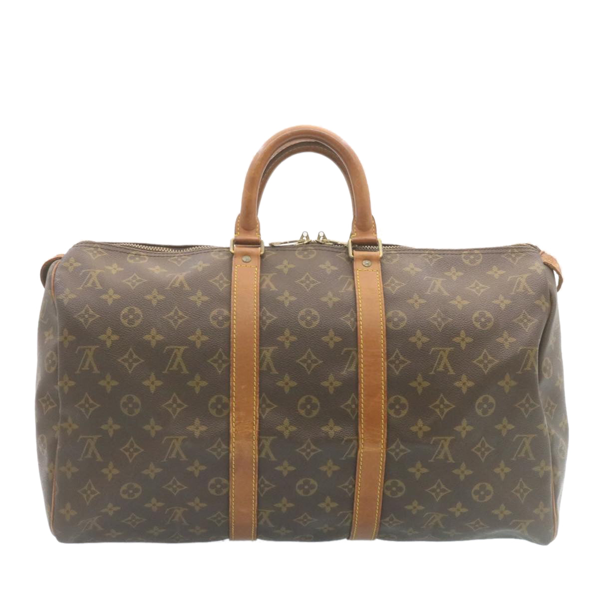 LOUIS VUITTON Monogram Keepall 45 Boston Bag M41428 LV ki1492