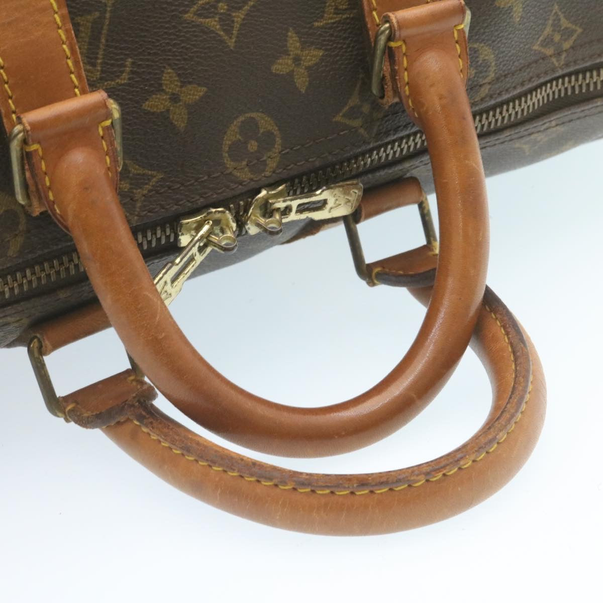 LOUIS VUITTON Monogram Keepall 45 Boston Bag M41428 LV ki1492