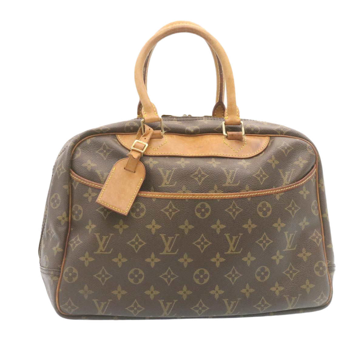 LOUIS VUITTON Monogram Deauville Hand Bag M47270 LV ki1531