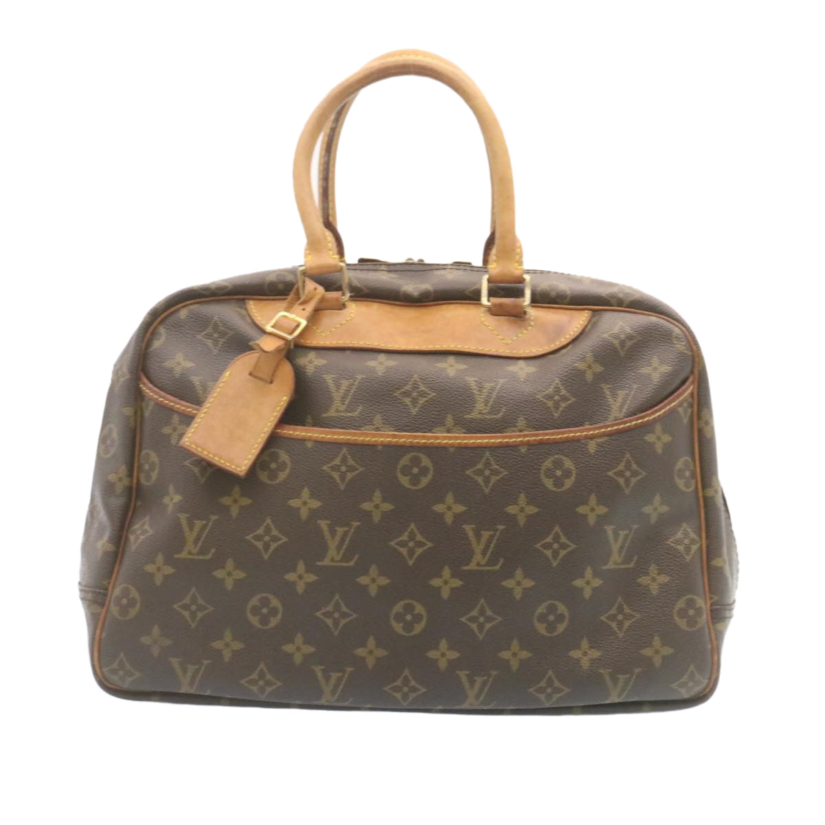 LOUIS VUITTON Monogram Deauville Hand Bag M47270 LV ki1531