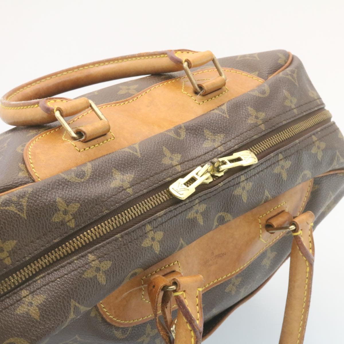 LOUIS VUITTON Monogram Deauville Hand Bag M47270 LV ki1531
