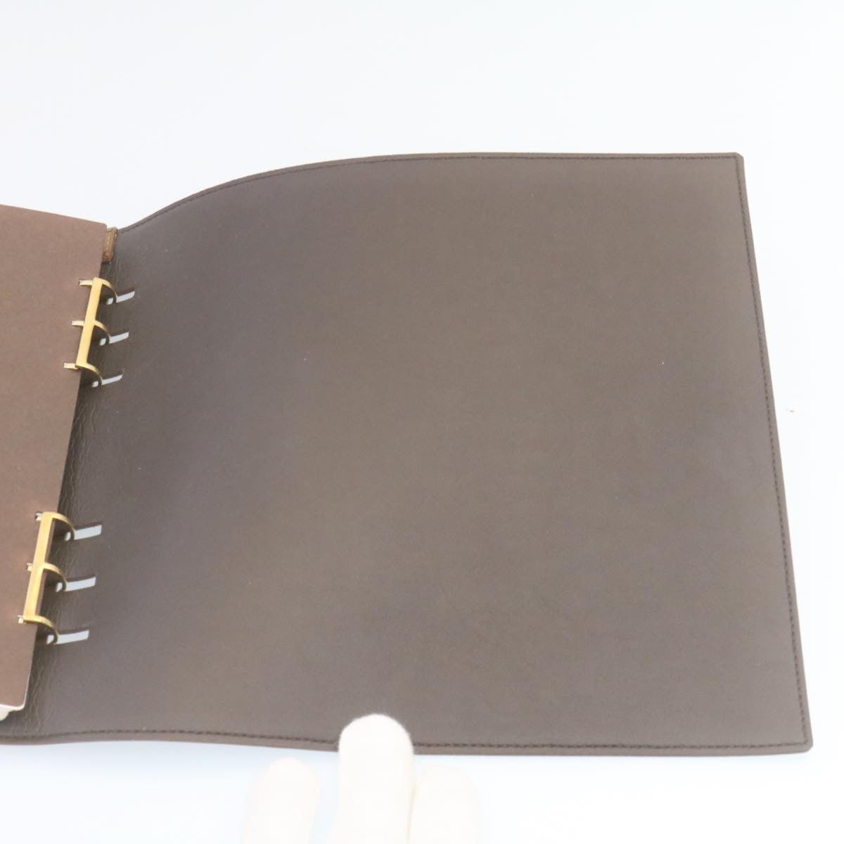 LOUIS VUITTON Monogram Vernis Vendredi Notebook Cover Bronze LV ki1573