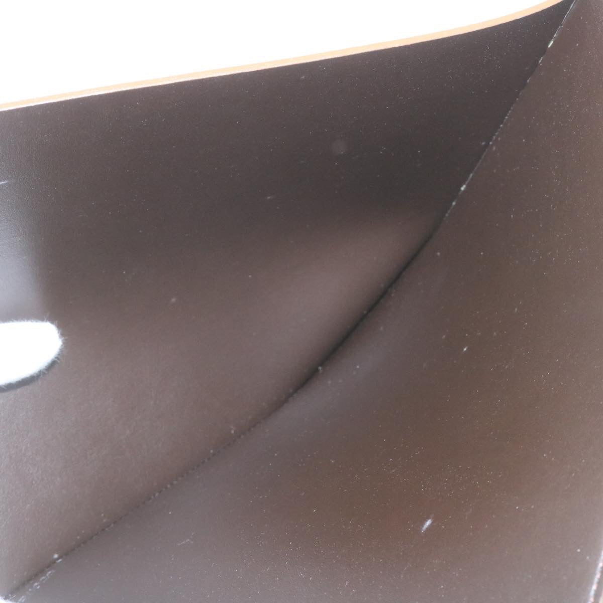 LOUIS VUITTON Monogram Vernis Vendredi Notebook Cover Bronze LV ki1573