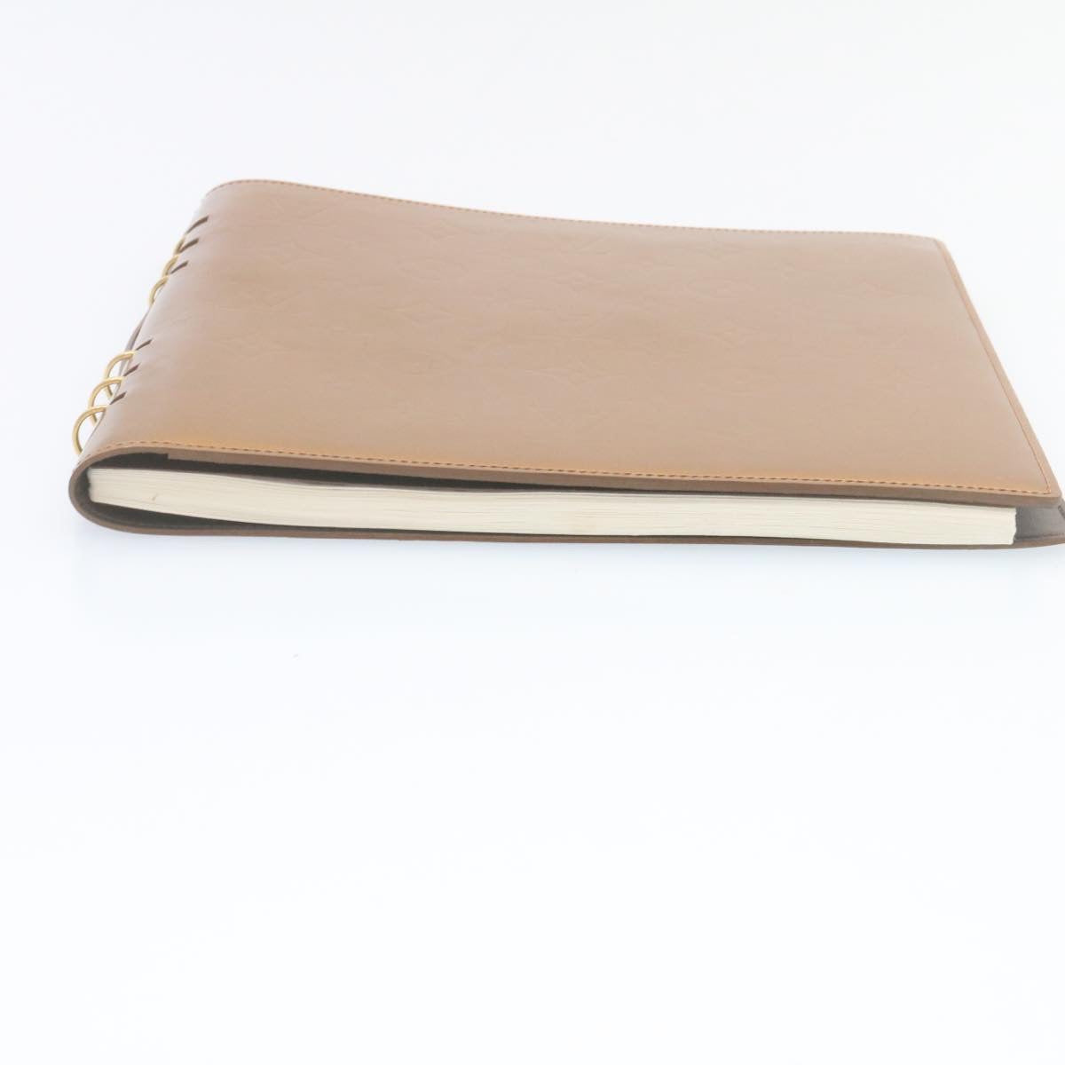 LOUIS VUITTON Monogram Vernis Vendredi Notebook Cover Bronze LV ki1573