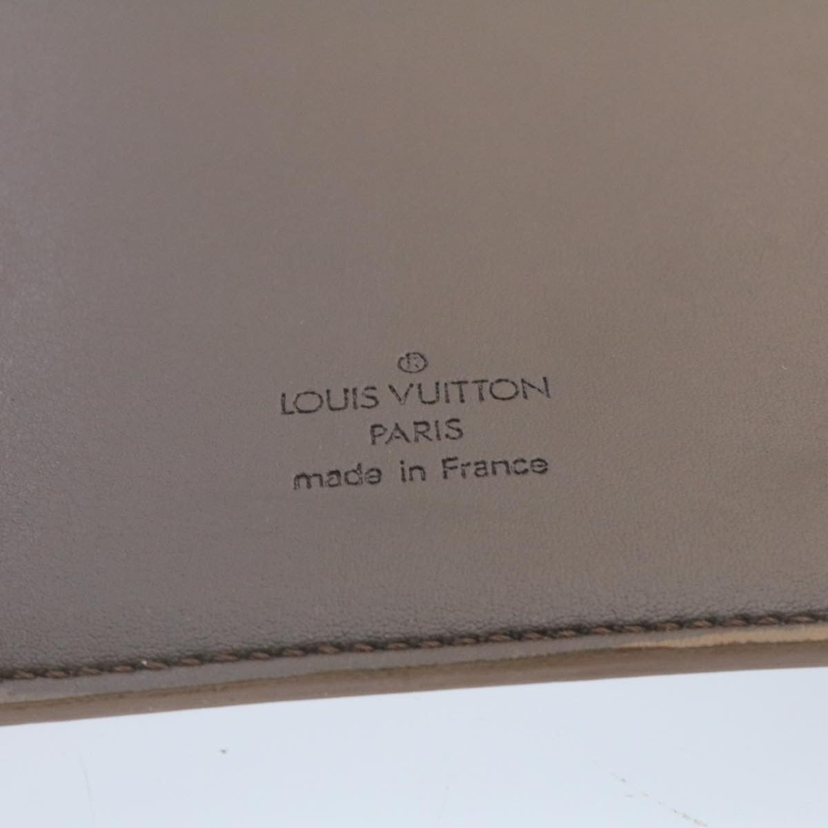 LOUIS VUITTON Monogram Vernis Vendredi Notebook Cover Bronze LV ki1573