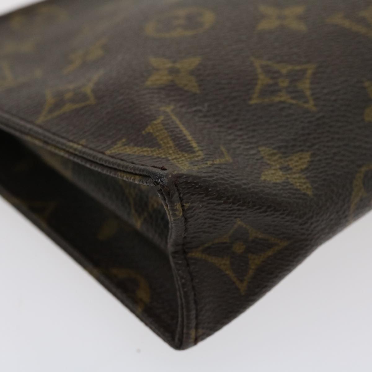 LOUIS VUITTON Monogram Poche Toilette 19 Pouch M47544 LV ki1641