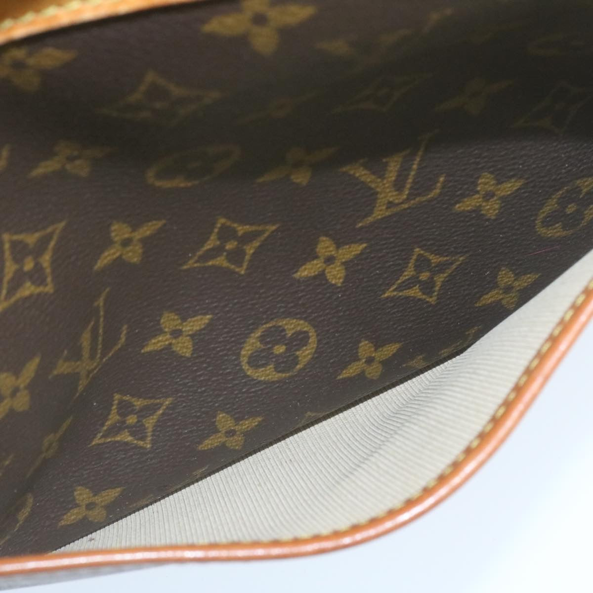 LOUIS VUITTON Monogram Deauville Hand Bag M47270 LV ki1673