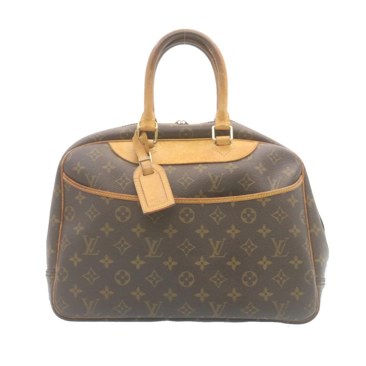 LOUIS VUITTON Monogram Deauville Hand Bag M47270 LV ki1673