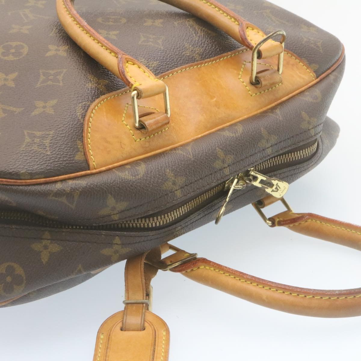 LOUIS VUITTON Monogram Deauville Hand Bag M47270 LV ki1673
