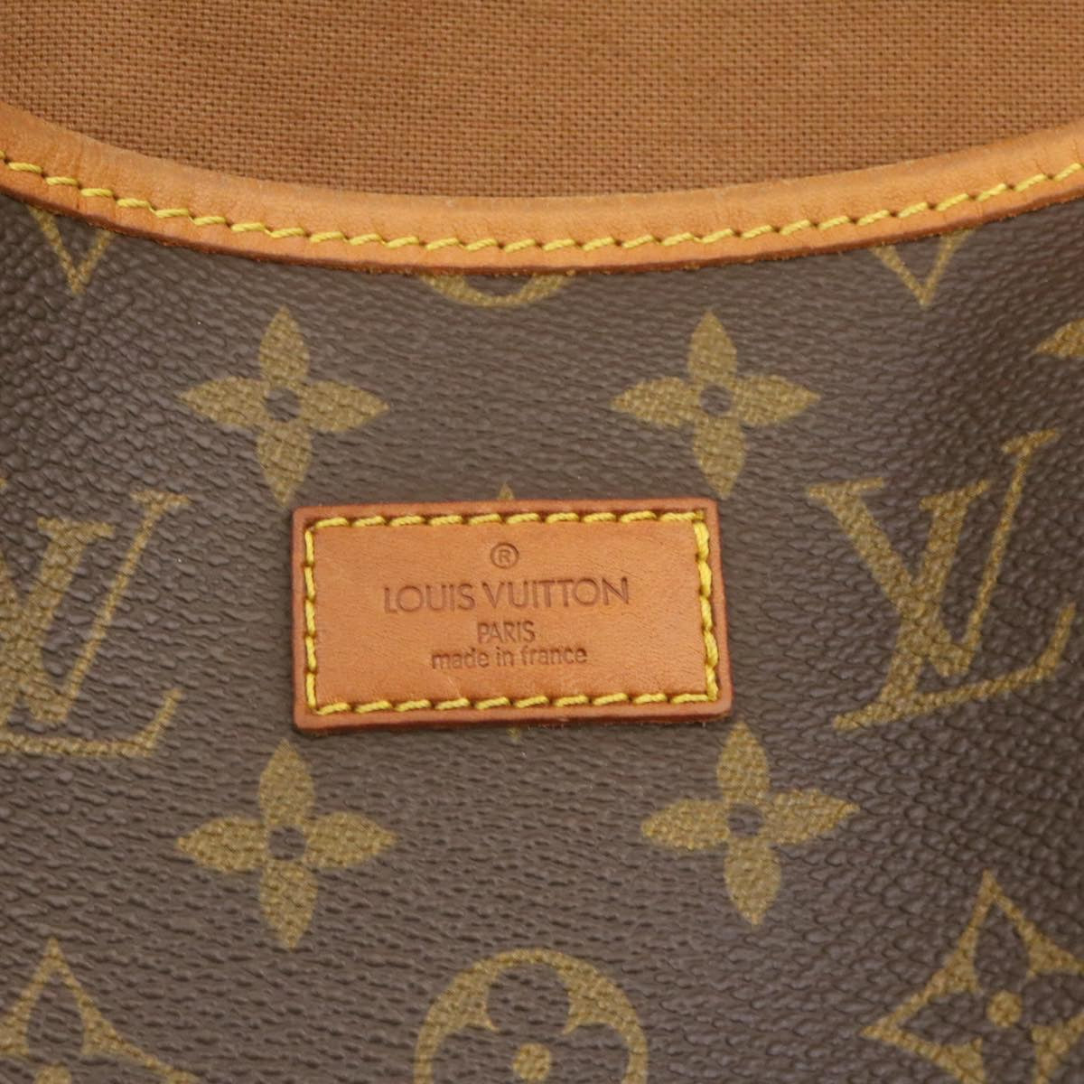 LOUIS VUITTON Monogram Saumur 35 Shoulder Bag M42254 LV ki1701