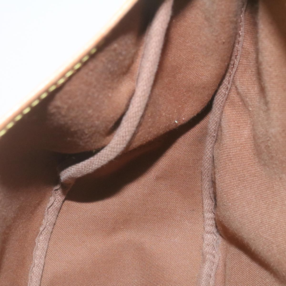 LOUIS VUITTON Monogram Saumur 35 Shoulder Bag M42254 LV ki1701
