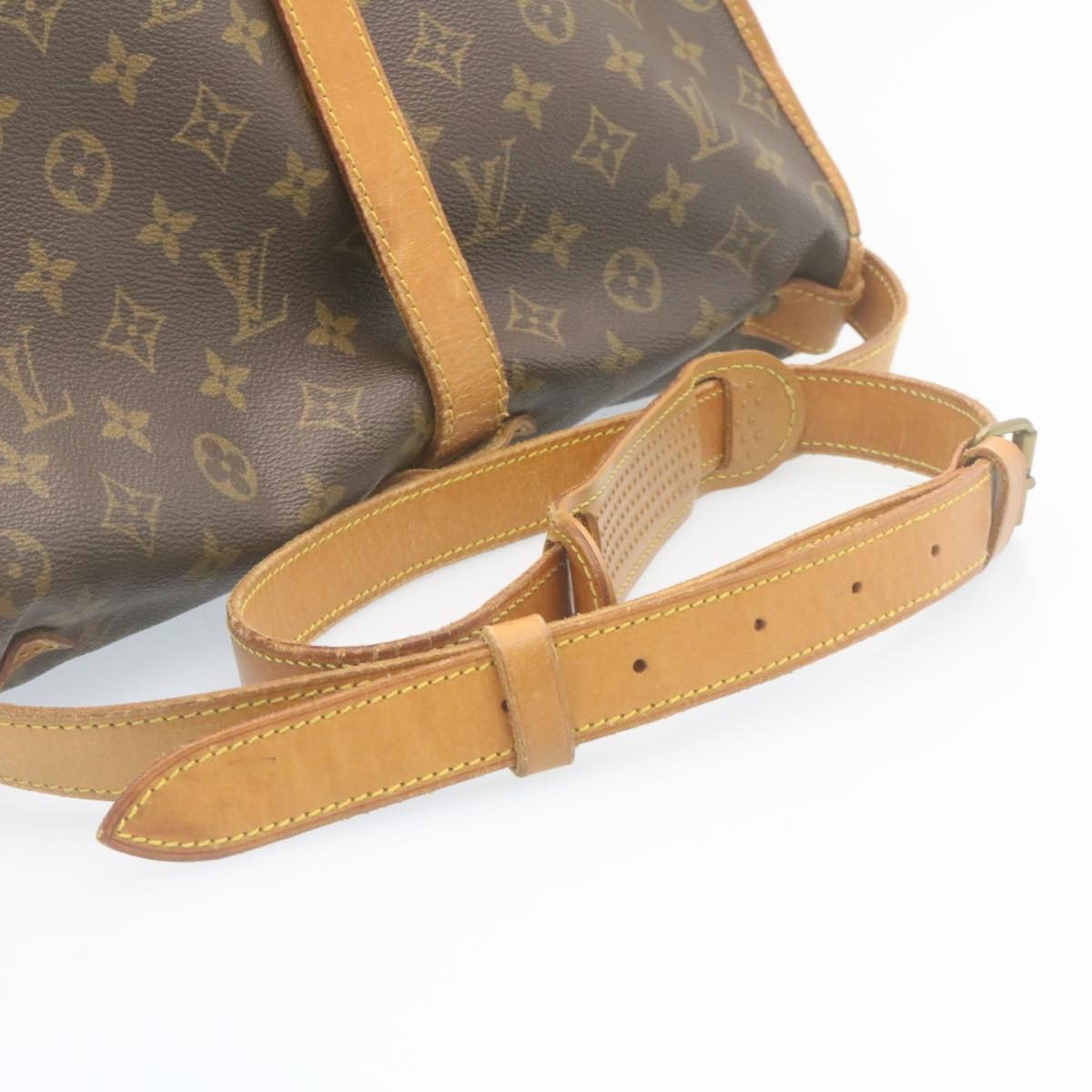 LOUIS VUITTON Monogram Saumur 35 Shoulder Bag M42254 LV ki1701