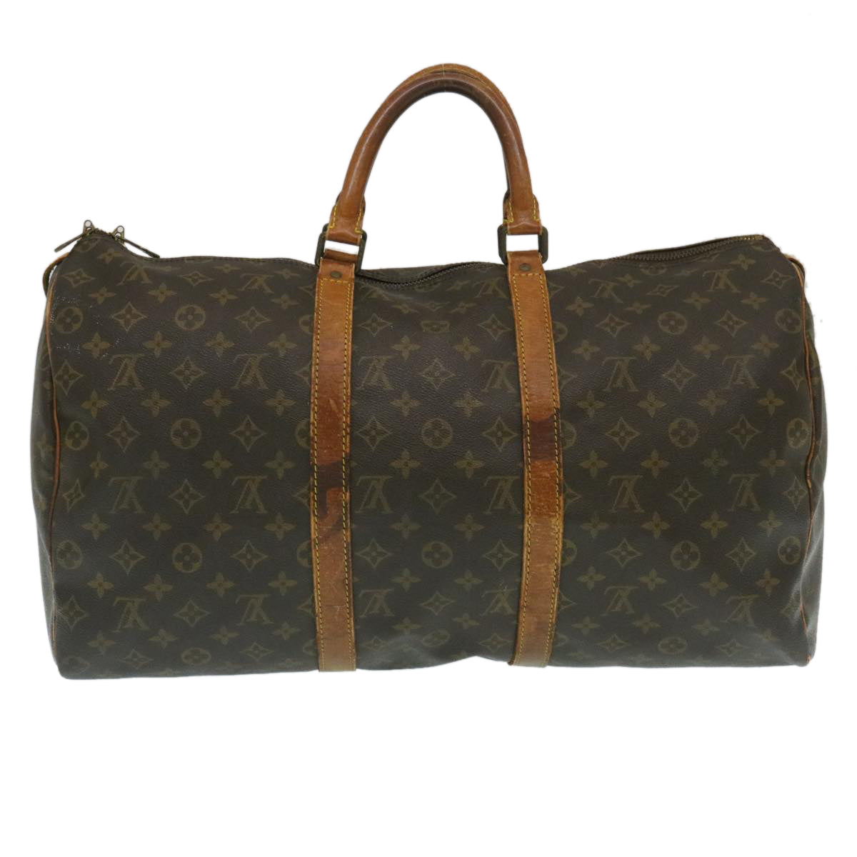 LOUIS VUITTON Monogram Keepall 50 Boston Bag M41426 LV ki1762