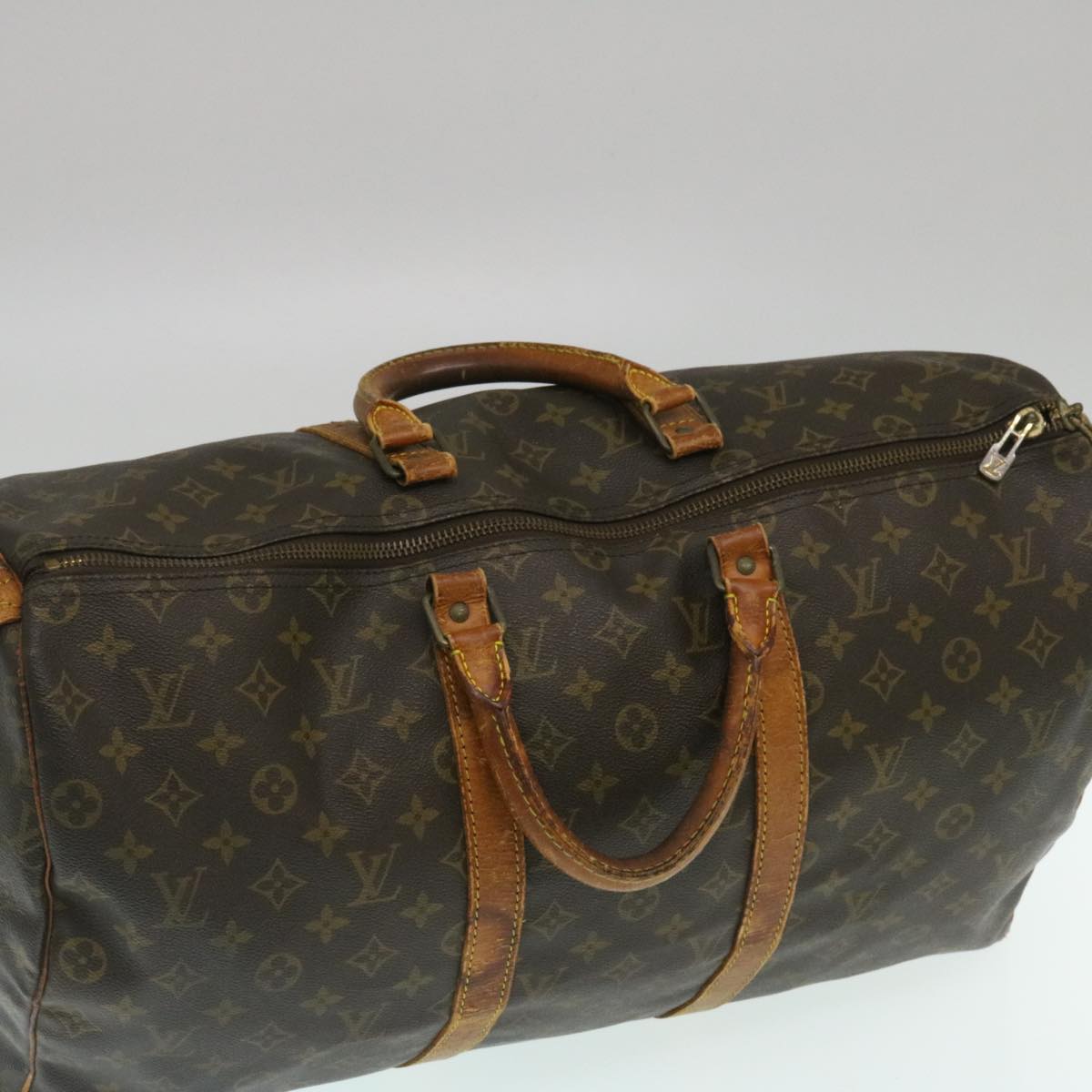 LOUIS VUITTON Monogram Keepall 50 Boston Bag M41426 LV ki1762