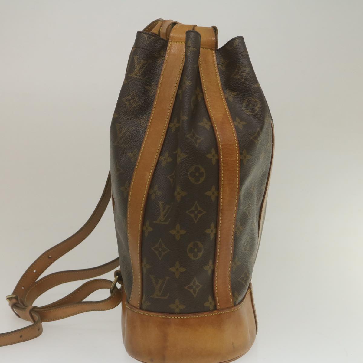 LOUIS VUITTON Monogram Randonnee PM Shoulder Bag M42243 LV ki1792
