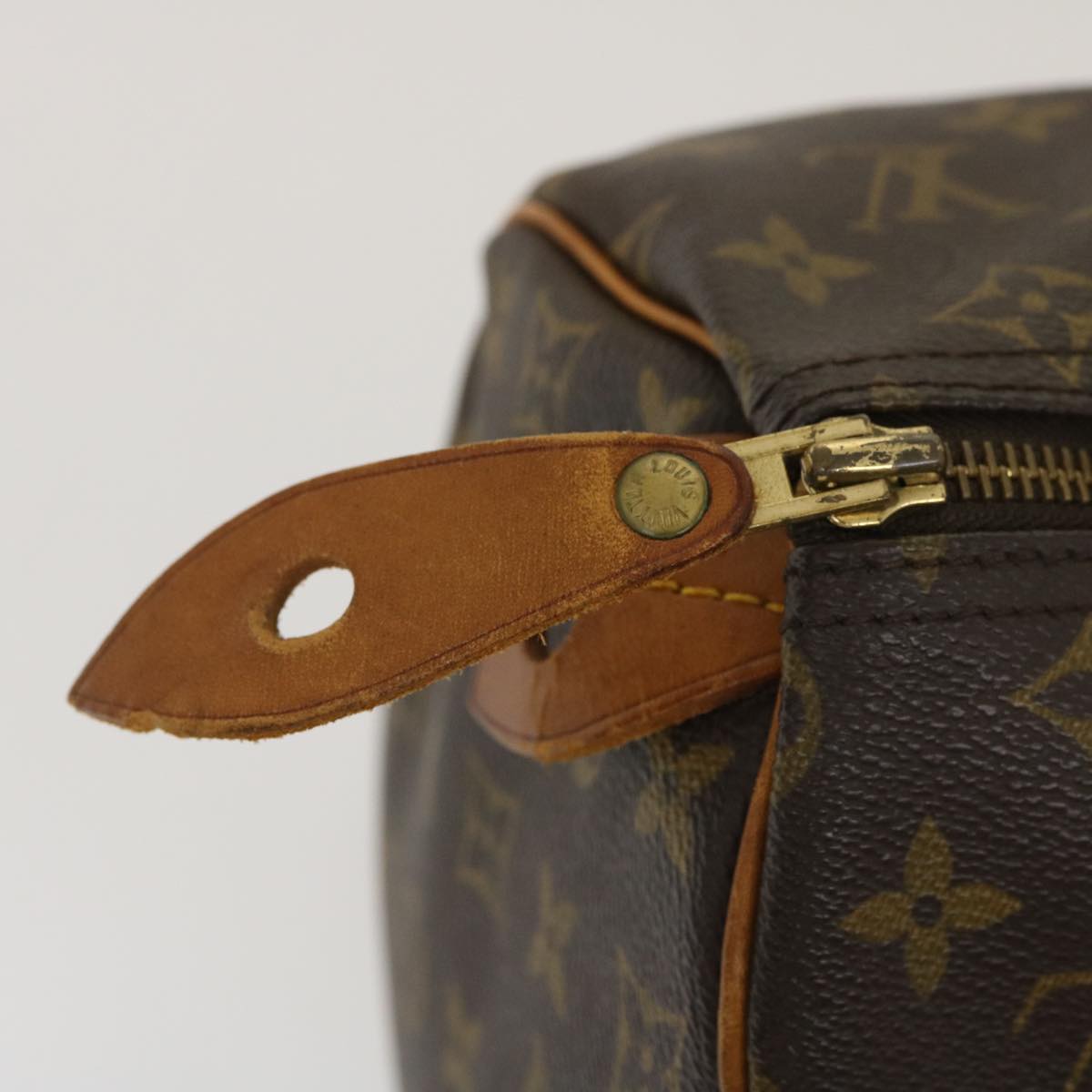 LOUIS VUITTON Monogram Speedy 30 Hand Bag M41526 LV ki1837