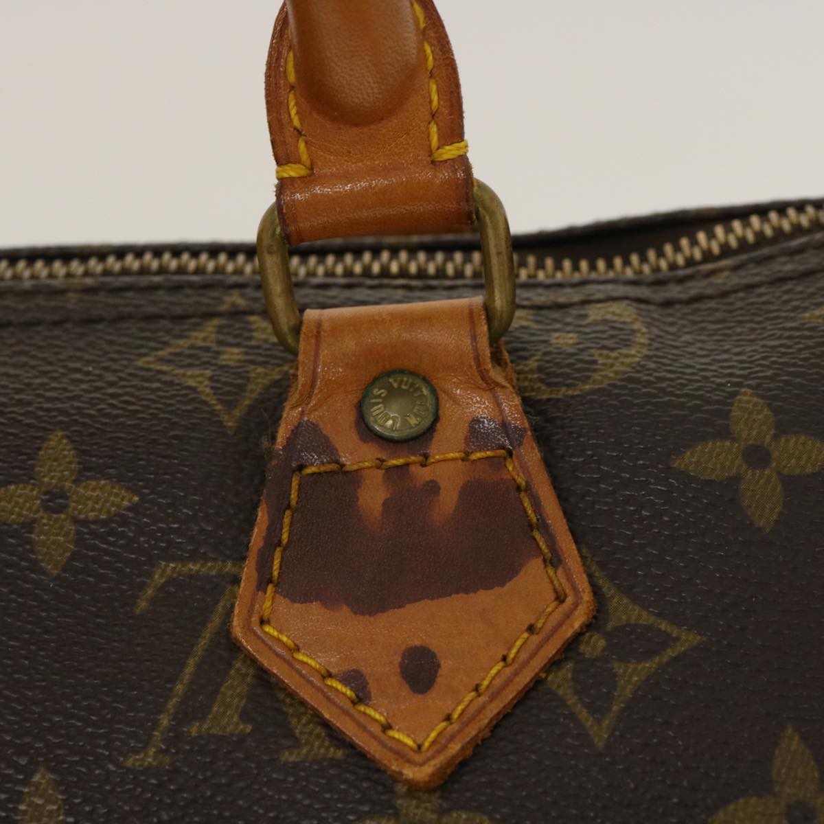 LOUIS VUITTON Monogram Speedy 30 Hand Bag M41526 LV ki1837