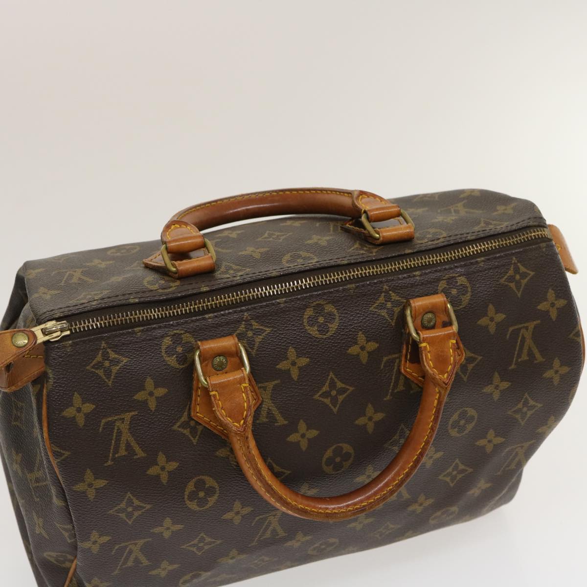 LOUIS VUITTON Monogram Speedy 30 Hand Bag M41526 LV ki1837