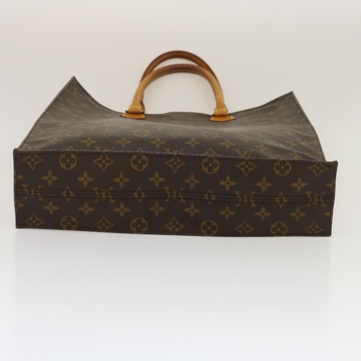 LOUIS VUITTON Monogram Sac Plat Hand Bag M51140 LV ki1866