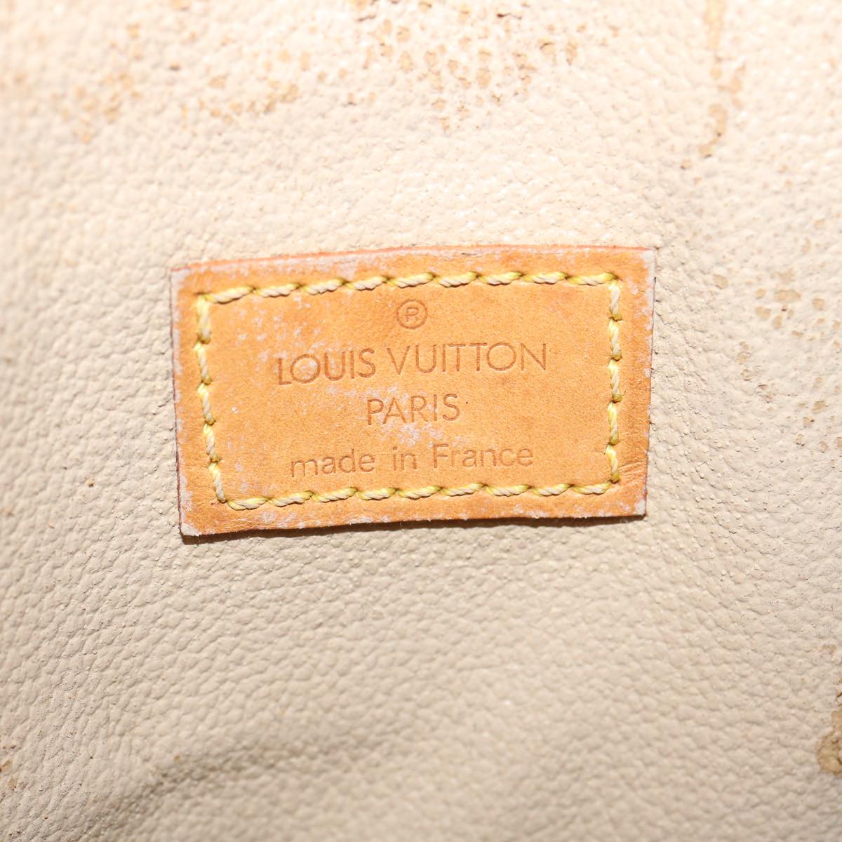 LOUIS VUITTON Monogram Sac Plat Hand Bag M51140 LV ki1866