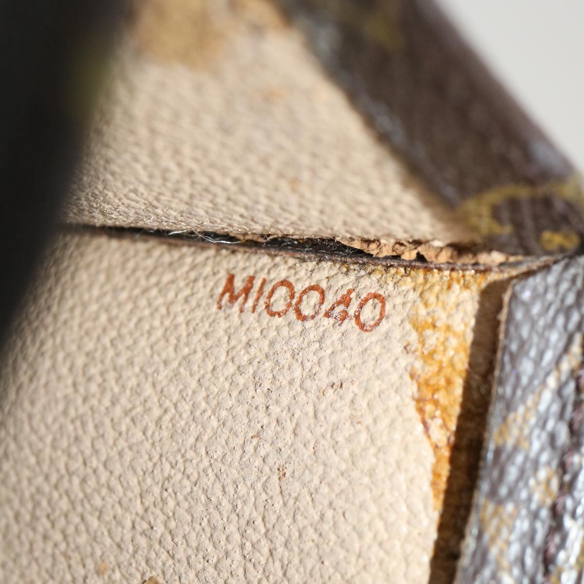 LOUIS VUITTON Monogram Sac Plat Hand Bag M51140 LV ki1866