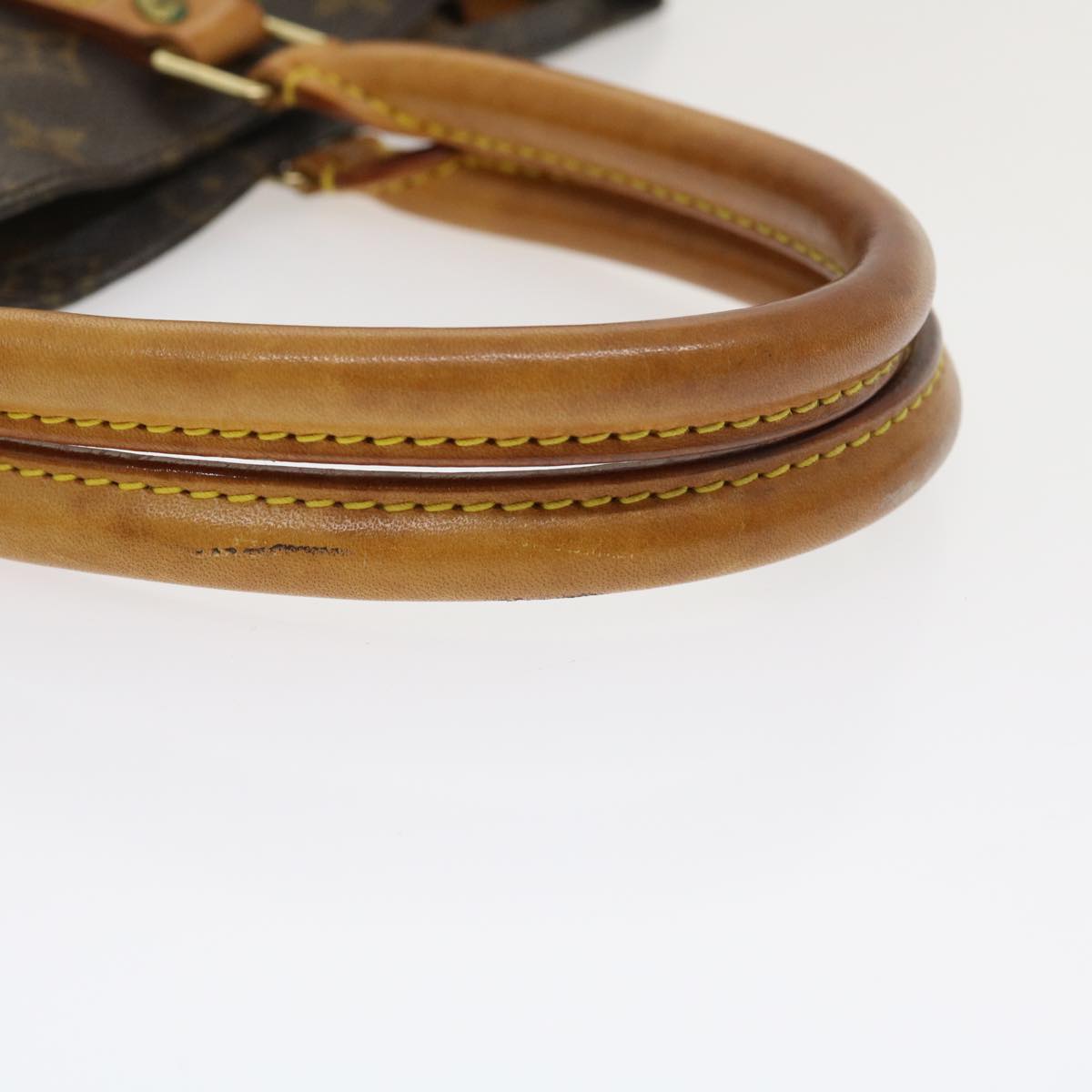 LOUIS VUITTON Monogram Sac Plat Hand Bag M51140 LV ki1866
