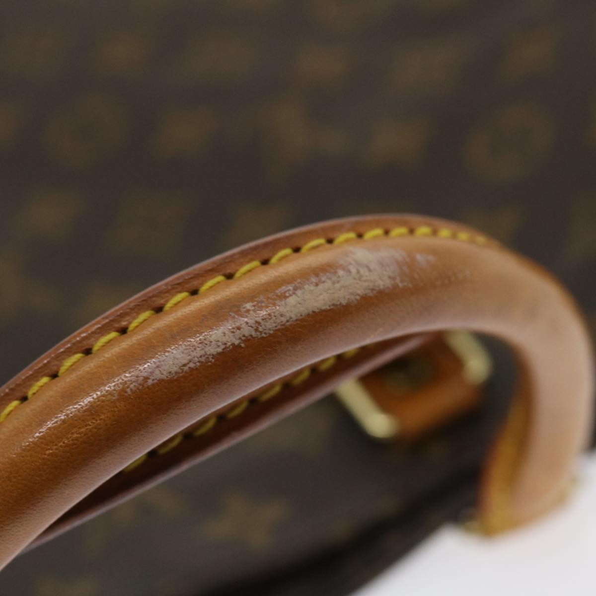 LOUIS VUITTON Monogram Sac Plat Hand Bag M51140 LV ki1866