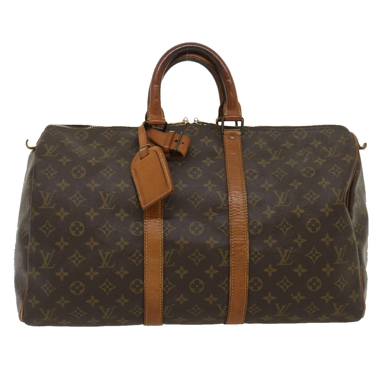 LOUIS VUITTON Monogram Keepall 45 Boston Bag M41428 LV ki1875