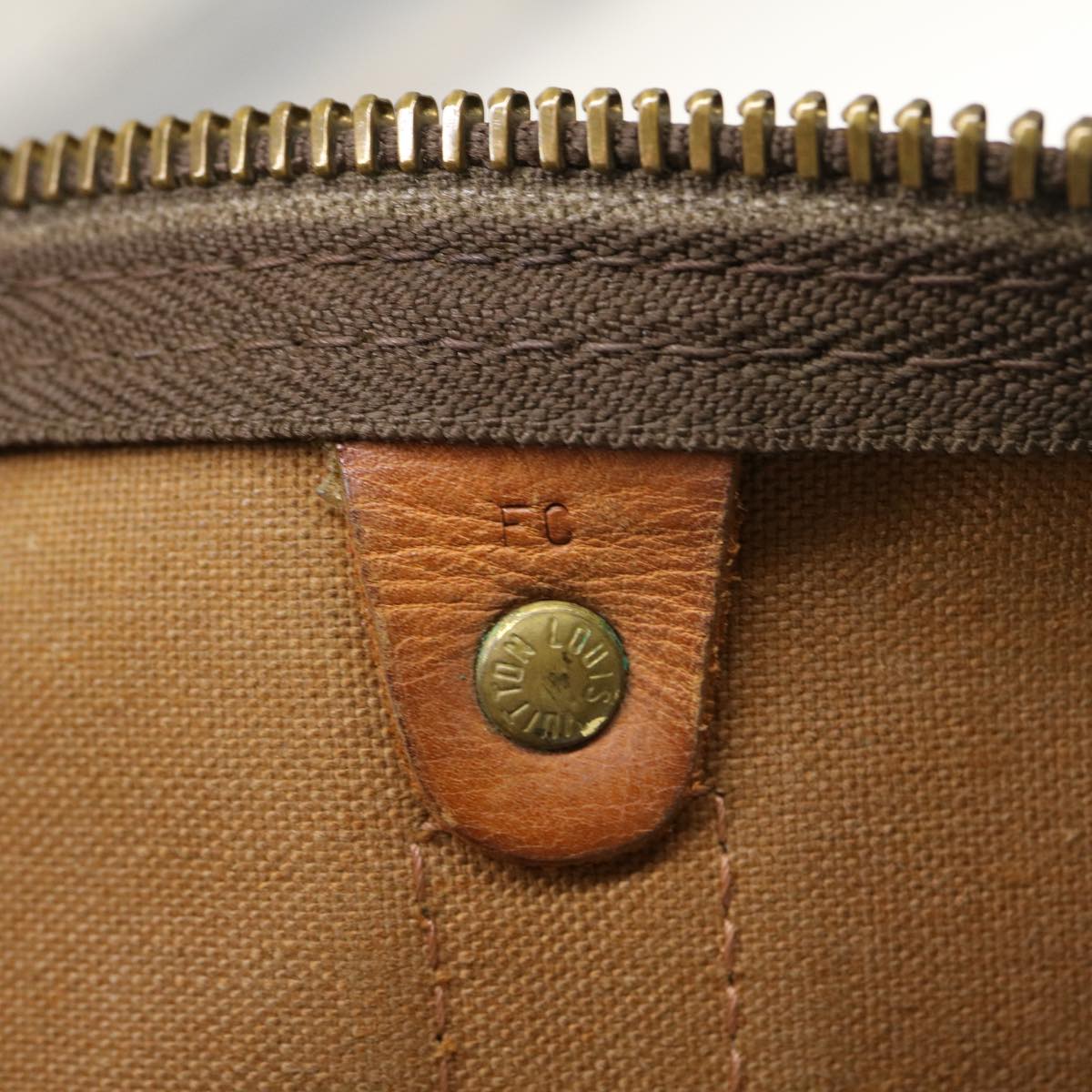 LOUIS VUITTON Monogram Keepall 45 Boston Bag M41428 LV ki1875